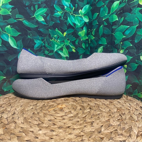 Rothy’s - The Flat - silver metallic - Picture 6 of 10